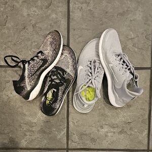 Stylish Women's Running Shoes - Black and Gray